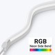 Lucid RGB Flexible LED Neon Strip Light Side Bend Outdoor IP65 Rated