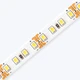 High-resolution, diagonal close-up shot of UltraBright™ Industrial IP20 LED Strip showing precise solder points.