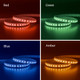 Outdoor (IP65) ColorBright™ Vivid Color LED Strip Light - 16 ft