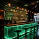 Bar lighting using green LED strip lights waterproof – Outdoor (IP65) ColorBright Vivid Color LED Strip Light - 16 ft
