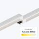 Close-up of ClickBright Tunable White LED light bar with plug-and-play feature