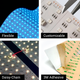 Cuttable, flexible, and customizable RGB LED Light Sheets