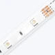 Diagonal close-up shot of the Outdoor ColorBright™ RGB 600 IP65 LED Strip showing precise solder points.