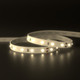 Vital 100 soft brightness white LED strip light turned on