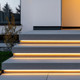 Stair lighting project using LED strip lights