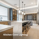 Kitchen cove lighting