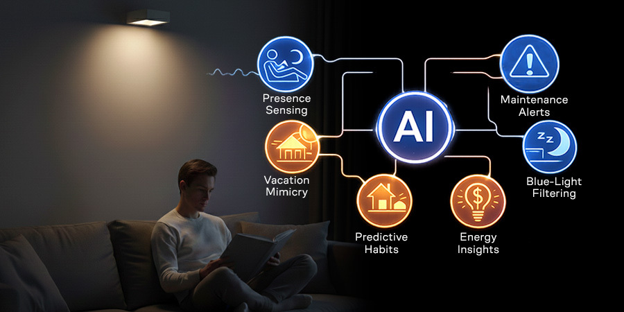 Chart with AI Lighting Features