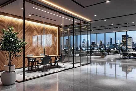 Office Lighting & Flexible Workspace Design