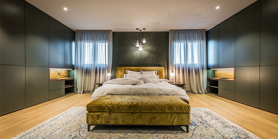 Bedroom ambient lighting