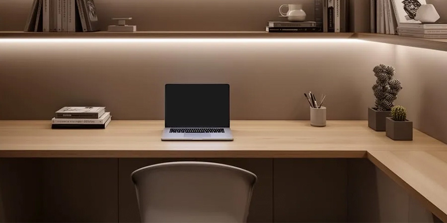 Undershelf Desk Task Light