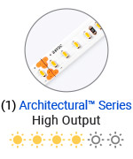 architectural white LED strip light