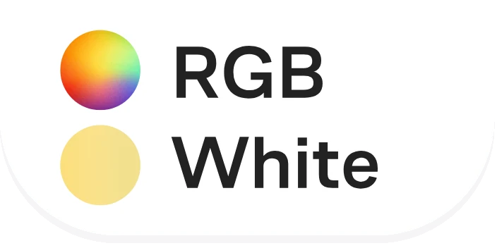 RGB + White