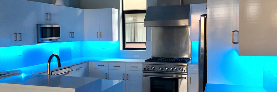 Kitchen Lighting Beyond White: 10 Tips to Use LED Colored Lights Undercabinet LED RGB lighting