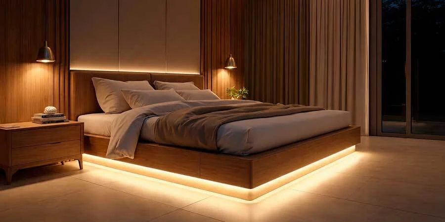Under Bed Lighting Strip LED Light Warm White