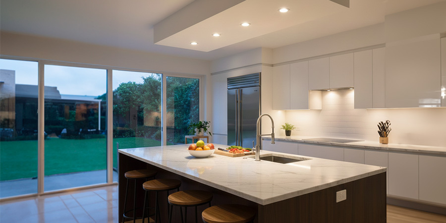 Recessed lighting ceiling