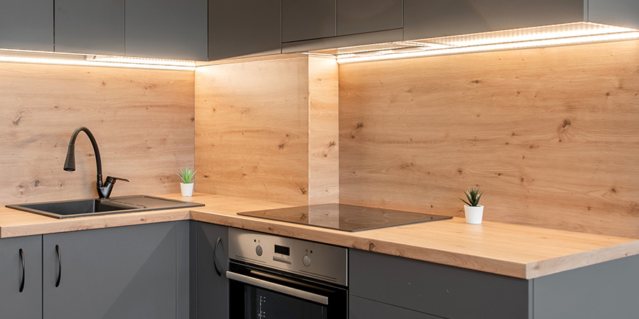 Kitchen undercabinet LED lights