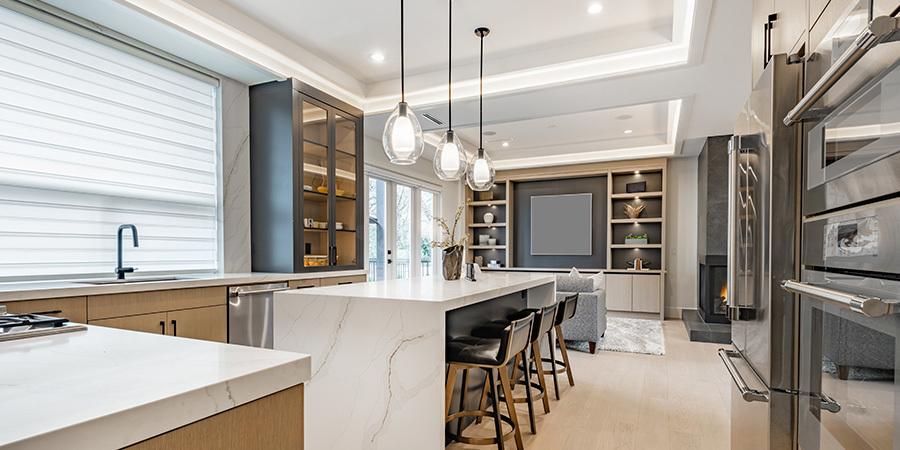 Natural White Kitchen Lighting