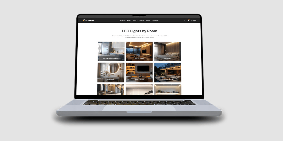 Flexfire LEDs Website Updates GIF