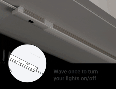 ClickBright Selectable Control Sensor Handsfree ClickBright color temperature control