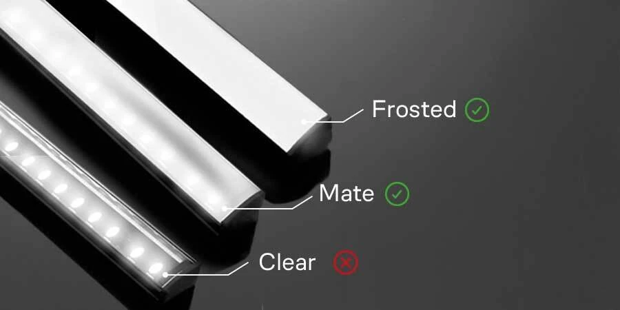 Flexfire LEDs Aluminum Channel Light Difusser Covers