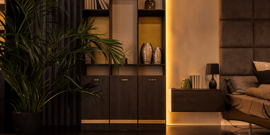 LED lighting beign controlled by dimmer