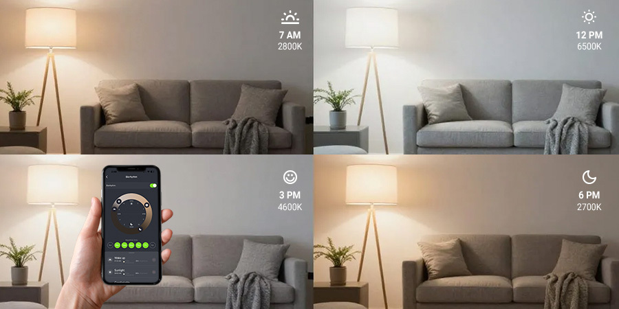 Leona App Circadian Features