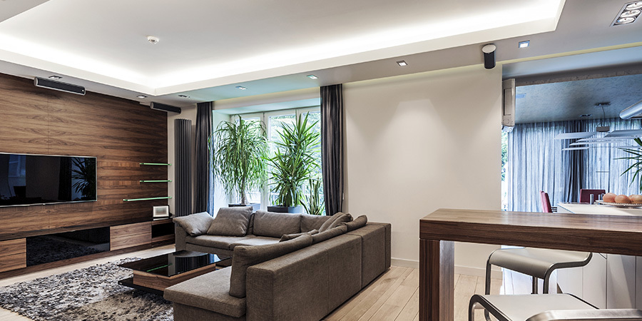 Living Room Accent Ambient Cove Lighting