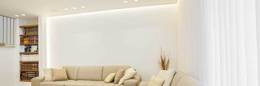 How to Install LED Cove Lighting in a Living Room?