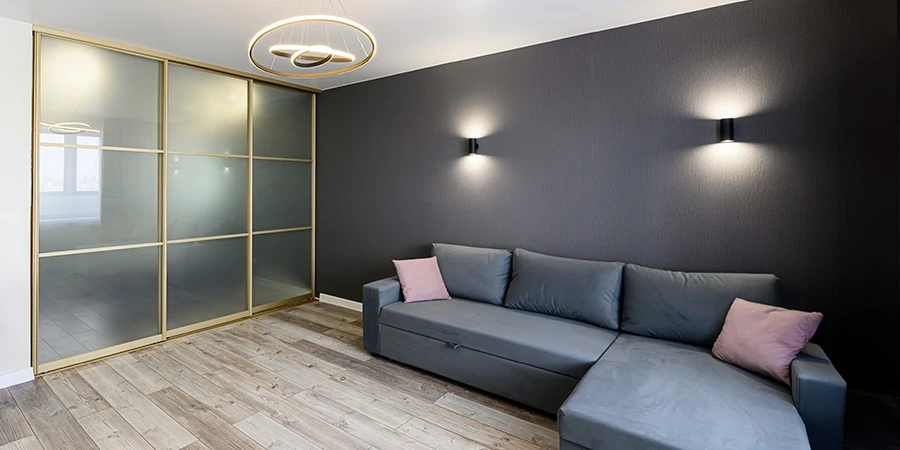Living room wall sconce lighting