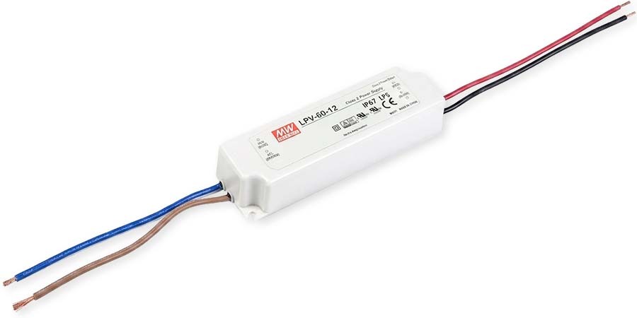 Mean Well LPV 60W 12V Power Supply
