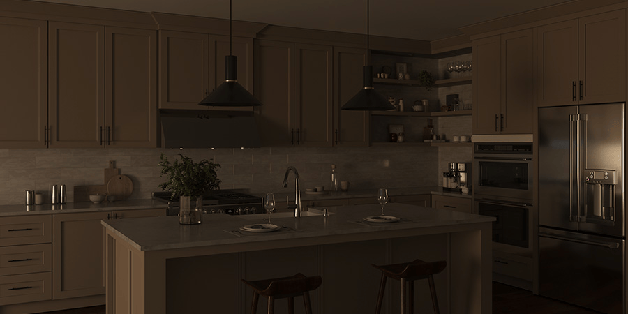 Inside Cabinet Kitchen Lighting