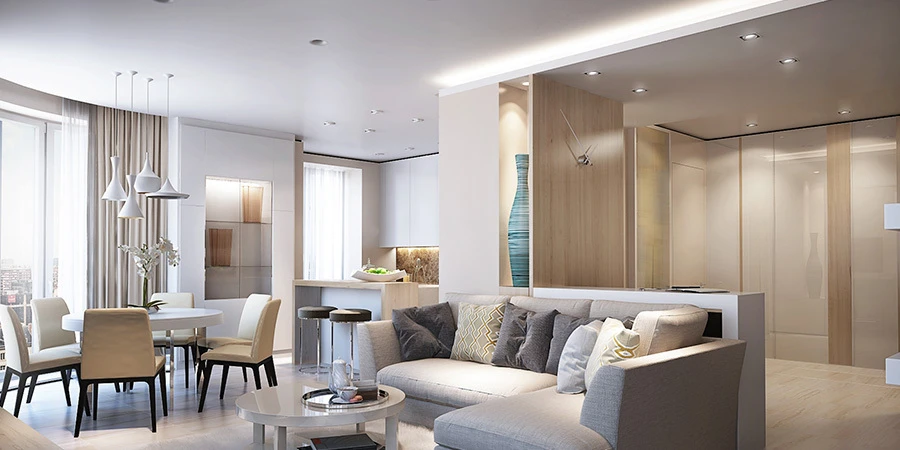 Open space LED lighting