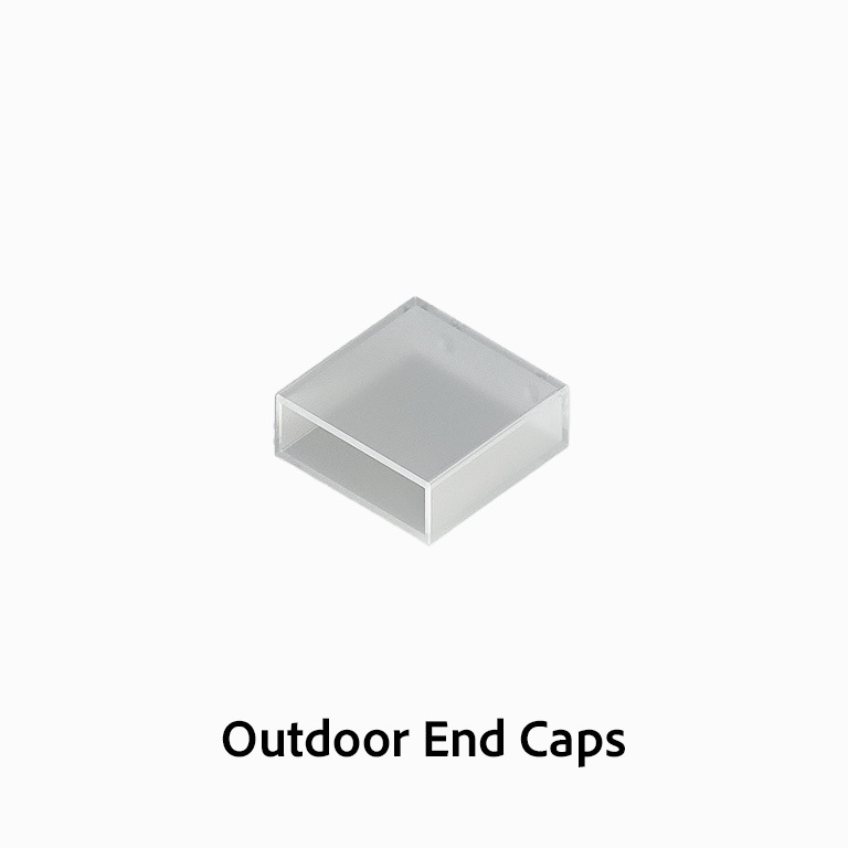 Flexfire LEDs outdoor strip end caps