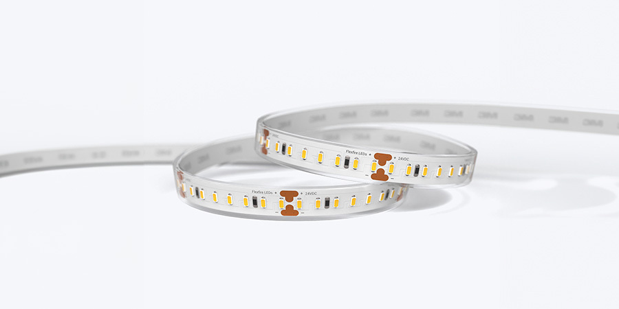 Close-up of Flexfire LED IP65 strip