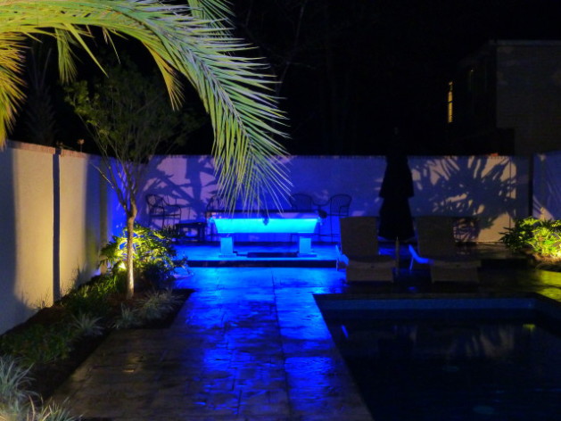 IP65 Outdoor RGB Blue lighting