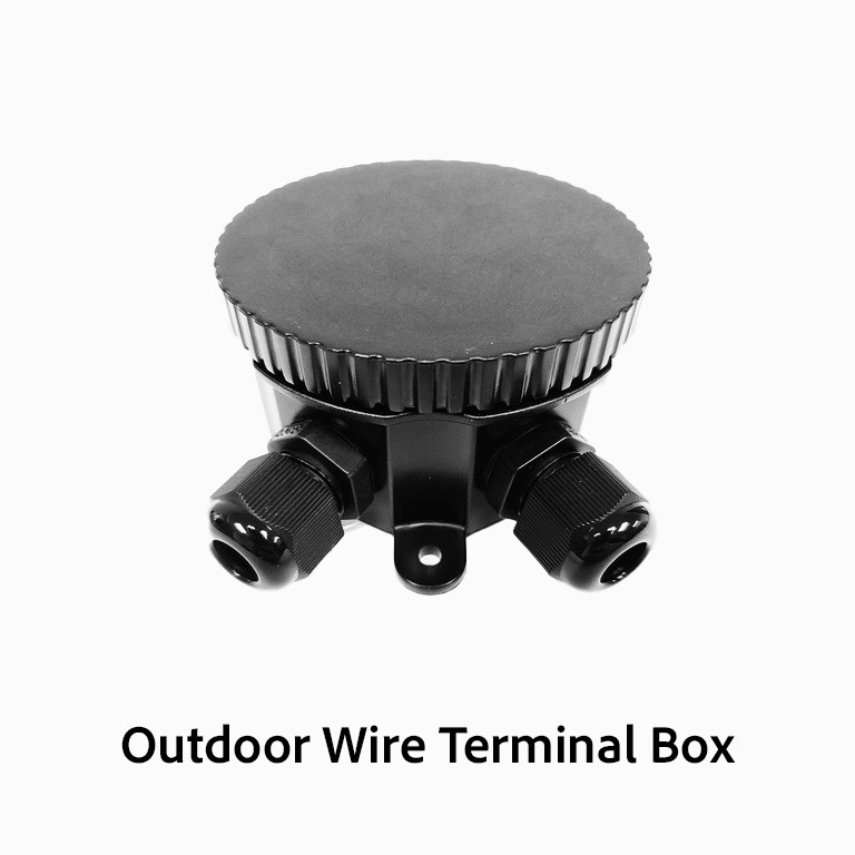 Flexfire LEDs outdoor wire terminal box