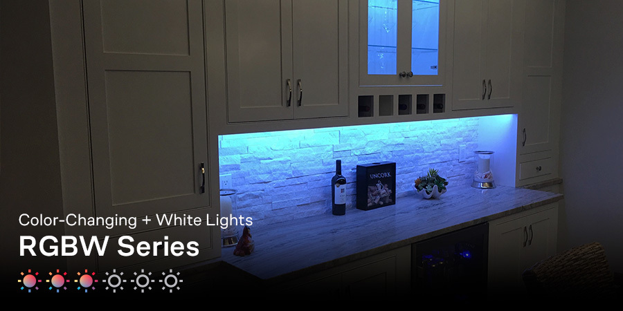 Flexfire LEDs RGBW Color-Changing + White product line