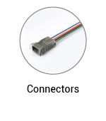 digital LED strip solderless connectors