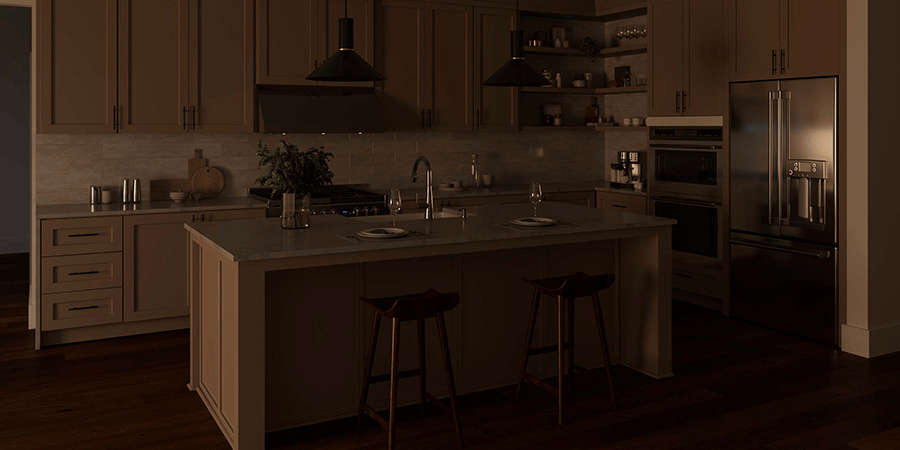 Kitchen smart lighting