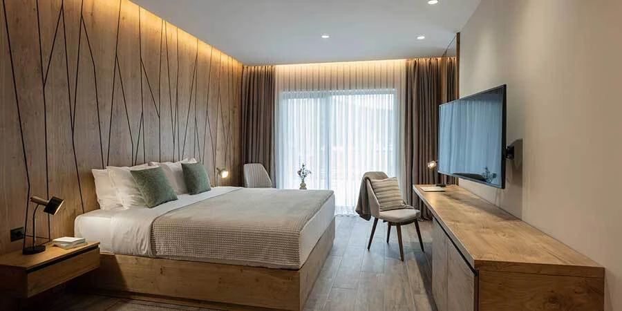 Warm White Cove Bedroom Lighting Diffused Light