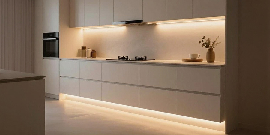 Kitchen Undercabinet and Toe Kick Lighting