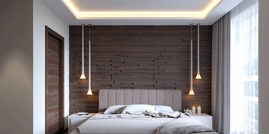 Bedroom cove lighting LED stirp lighting