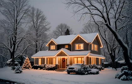 LED Strip Lighting Ideas for Christmas and Holiday Decorations