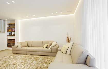 How to Install LED Cove Lighting in a Living Room?