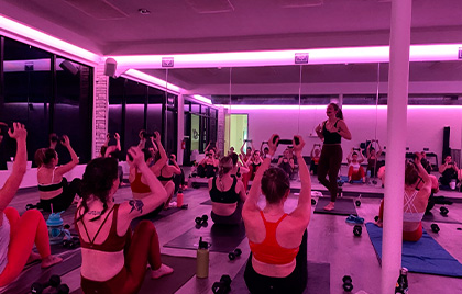 Using RGB Lights in Gyms and Fitness Centers