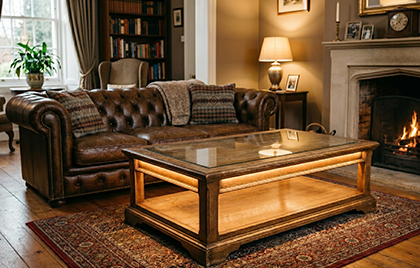 Coffee Tables with LED Lights? 5 Modern Living Room Picks