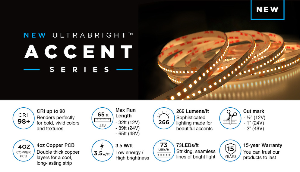 Accent lighting LED Strip lights