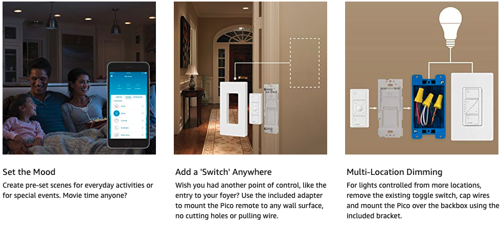 Lutron Caseta Wireless Smart Lighting Dimmer Switch with Smart Bridge –  Kings Outdoor Lighting