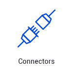 Solderless connector icon