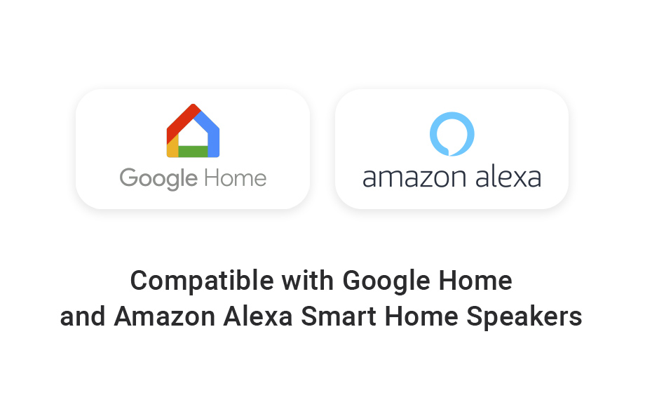 google home and amazon alexa compatible smart lighting kit